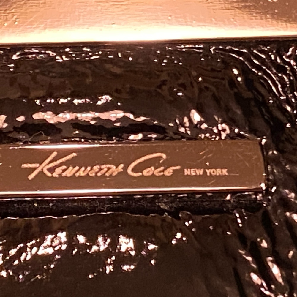 Kenneth Cole Small Black Leather  Bag (see pictures for the size)